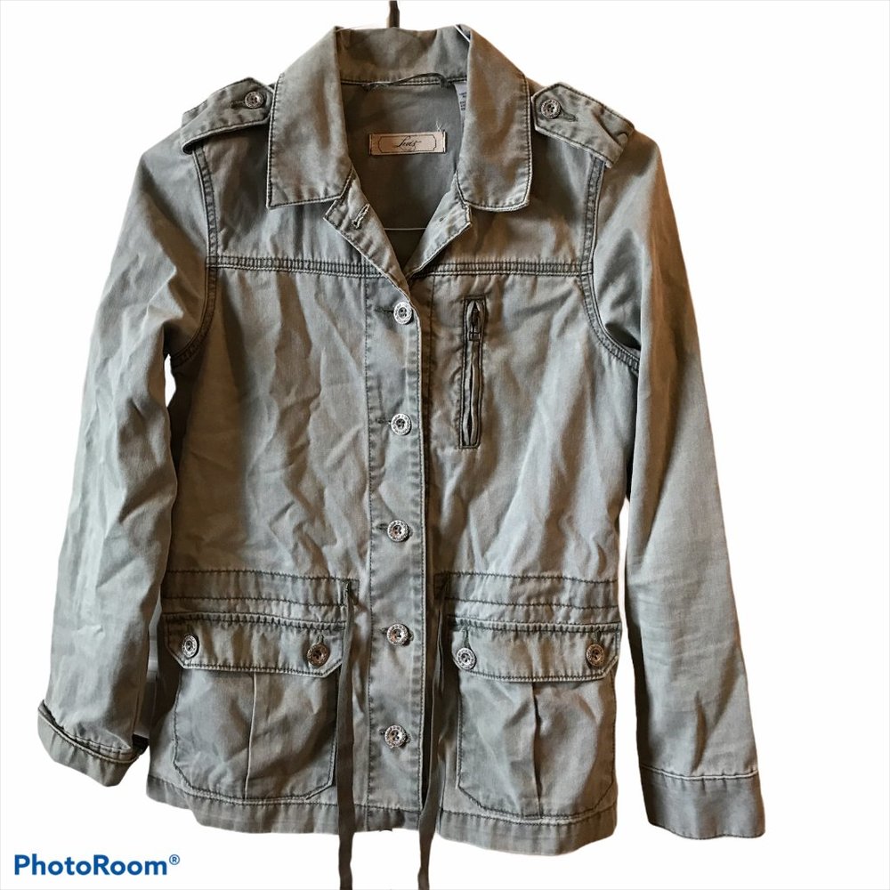 Womens Levis Chore Parka Style Jacket Sz Small